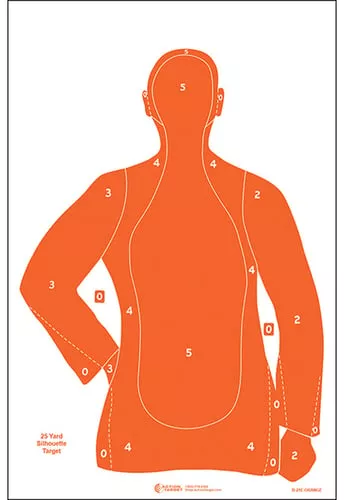 Action Target B21EORANGE100 Qu