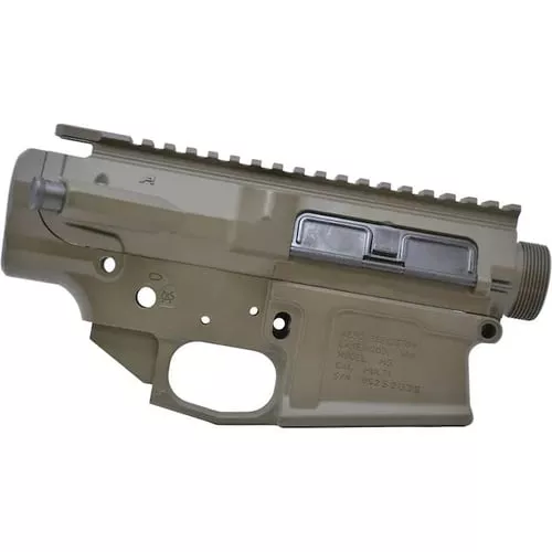 Aero Precision M5 Threaded Assembled Receiver Set - ODG Cerakote (C)