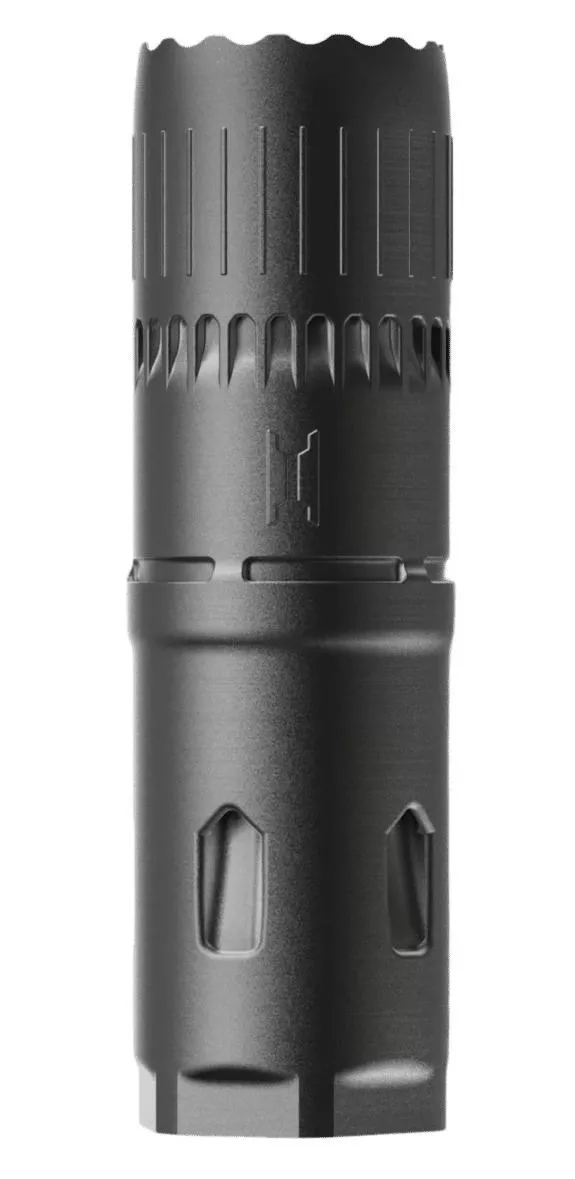 Ambient Arms Mini EXO 556 Suppressor, Titanium, 1/2x28 Direct Thread Mount