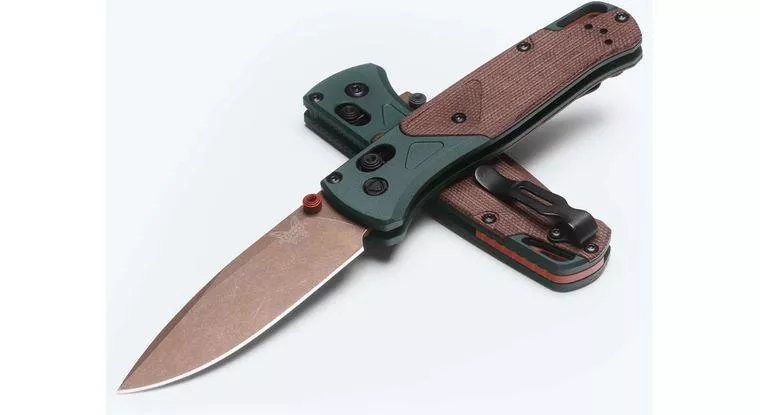 Benchmade Bugout Knife w/Plain Edge Drop Point Blade (535FE-2602)