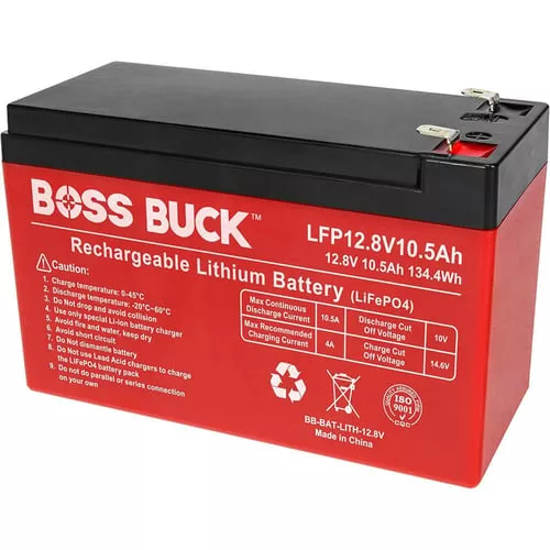 Boss Buck 12V 10.5MAH Lithium