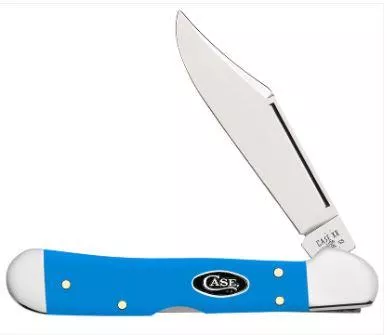 Case Knife Smooth Light Blue Synthetic Mini CopperLock(68902)