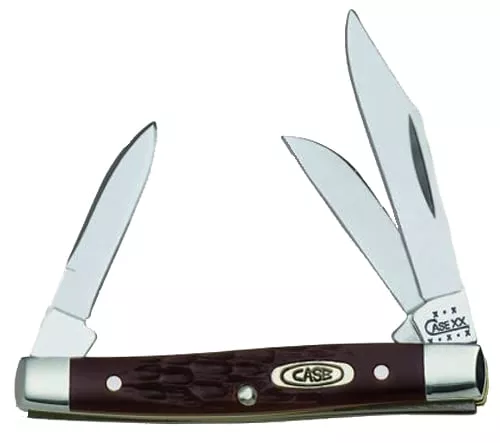 CASE KNIVES JIGGED BROWN SYNTH
