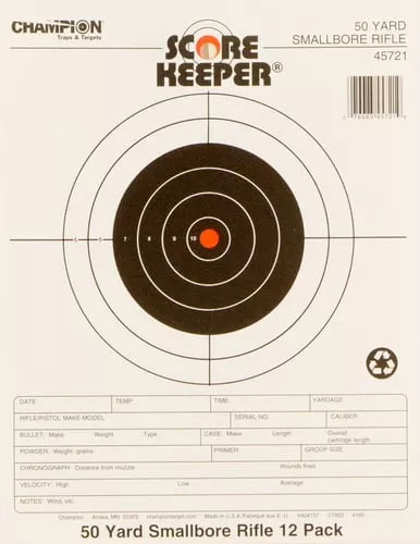 Champion Targets 45721 Score K