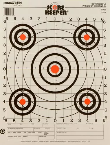 Champion Targets 45726 Score K