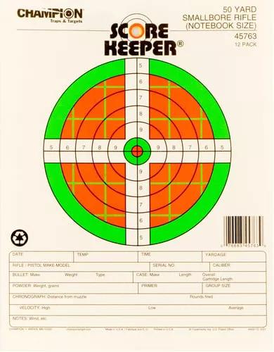 Champion Targets 45763 Score K