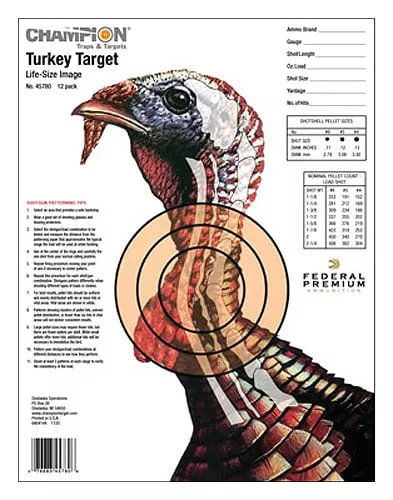 Champion Targets 45780 LifeSiz
