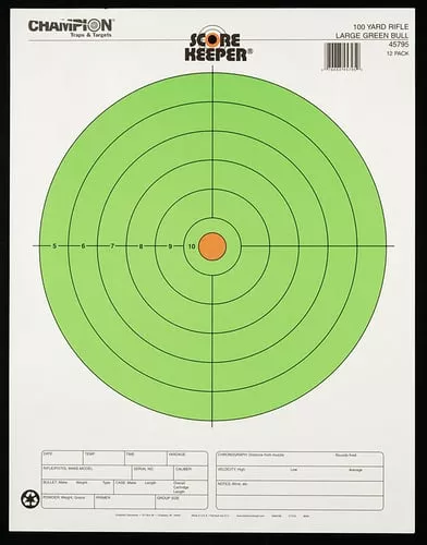 Champion Targets 45795 Score K