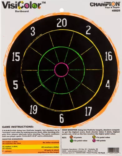 Champion Targets 45825 VisiCol