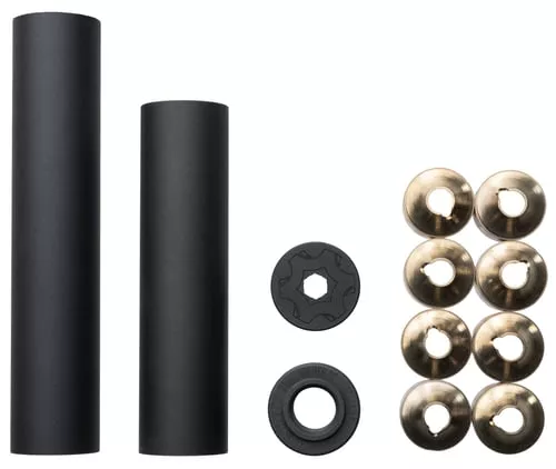 CMMG Zeroed 22 Plus Direct Thread Suppressor .22 LR 1 Diameter 4.5 Length Black