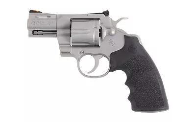 Colt Python Revolver PYTHON-SM2RTS, 357 Magnum, 2.5in, Bead Blasted Stainless Finish, 6 Rds