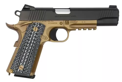 CQB GOV CUST 45ACP BLK/FDE 5" |