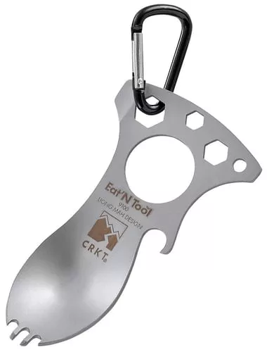 CRKT EAT'N TOOL 4" SILVER