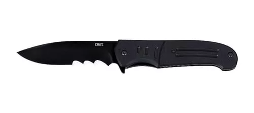 CRKT IGNITOR BLACK 3.48" PLN E
