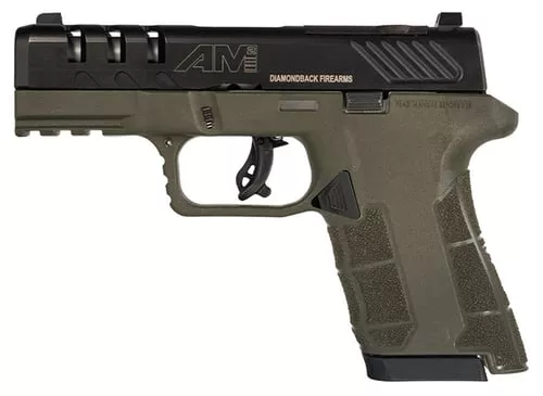 DBF AM2 9MM 3.5" 17RD ODG JACKAL