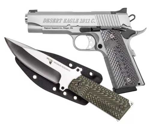 DE 1911 45ACP 4.33" KNIFE# | STAINLESS