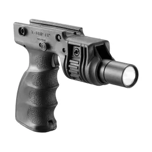 FAB Defense Tactical Picatinny Foregrip with Flashlight Adapter and Activation Trigger