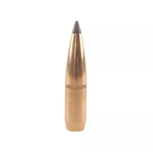 Factory Second 6.5mm, 264 Caliber (264 Diameter) Bullets 129 Grain Polymer Tip with Cannelure Box of 100 (Bulk Packaged)