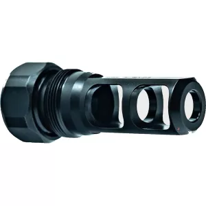 Faxon MUZZLOK Plan B Muzzle Brake Suppressor Mount 5/8"-24 Thread .375 Bore