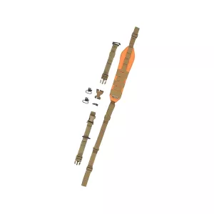 FHF Gear Rifle Sling Blaze Orange