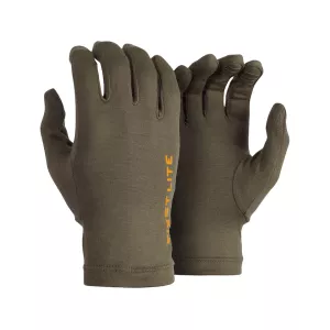 First Lite Men's Aerowool Liner Gloves Conifer XL