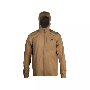 First Lite Men's Flashstorm Rain Jacket Dry Earth Large