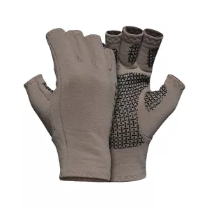 First Lite Men's Rugged Fingerless Gloves Walnut Medium