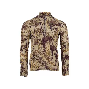 First Lite Men's Trace Quarter Zip Shirt First Lite Typha Medium
