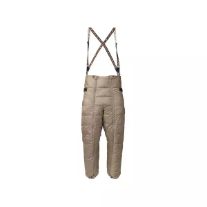 First Lite Men's Whitecloud Down Bibs Walnut Large
