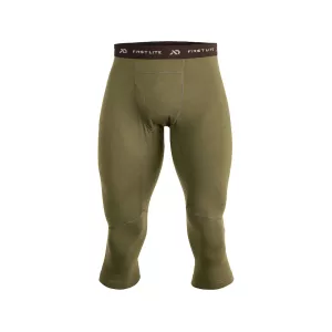 First Lite Men's Wick Boot Top Base Layer Pants Conifer Large