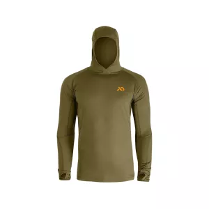 First Lite Men's Wick Hoodie Conifer Large