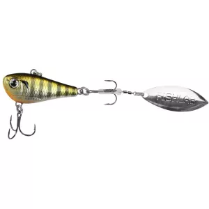 Fishlab Bio Shad Willow Tailspin Tail Spinner 1.5 Perch