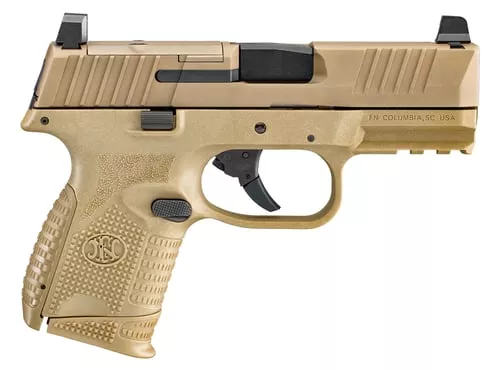 FN 509 COMPACT MRD 9MM 3.7" 10RD FDE