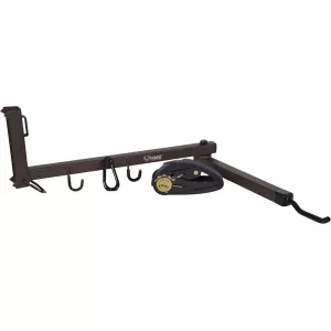 HME Strap-On Bow Hanger Steel Brown