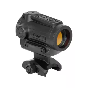 Holosun ARO Red Dot Sight Green Selectable Reticle with Picatinny Mount Solar/Battery Powered Matte Black
