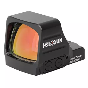 Holosun HE507COMP Handgun Sight Multi-Reticle Red CRS Multi-Reticle Matte Black