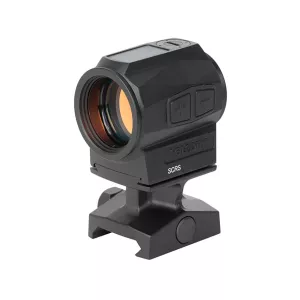 Holosun SCRS-RR-2 Red Dot Sight Red 2 MOA Dot Solar/Battery Powered Matte Black