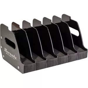 Hornady 6-Slot Pistol Storage Rack Black