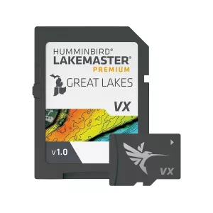 Humminbird LakeMaster VX Premium Map Card Great Lakes