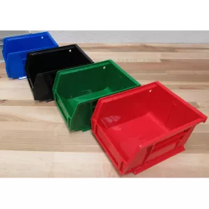 Inline Fabrication Standard Output Bin Green