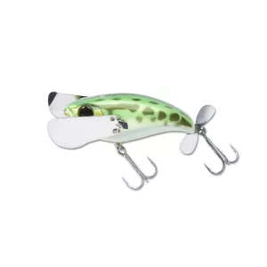 Jackall Pompadour Jr Topwater Green Frog