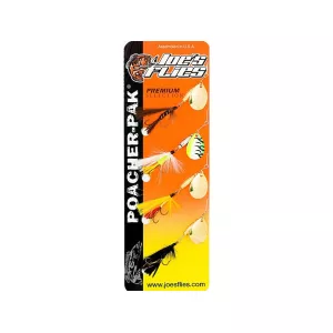 Joe's Flies Hot For Trout Super Striker Elite Multi Pack Inline Spinner 1/4oz Assorted