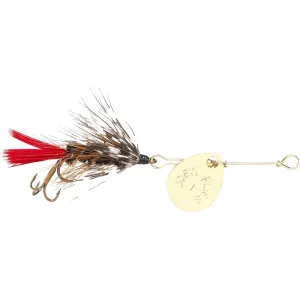 Joe's Flies Short Striker #8 Inline Spinner Spitfire Gold