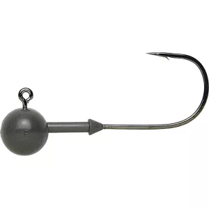 Keitech Tungsten Super Round 3/16oz Jighead #2/0 Black