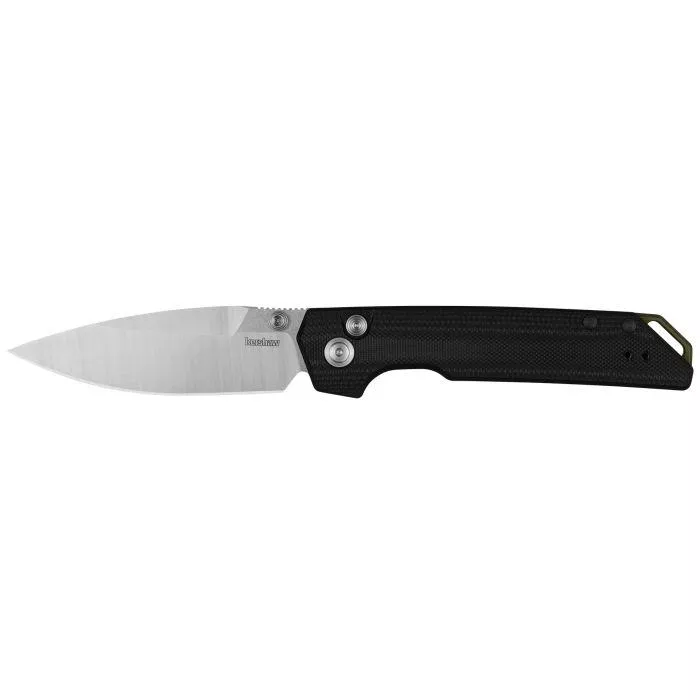 Kershaw Iridium Button Lock Folding Knife w/Spear Point Plain Edge (3038)