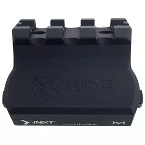 Kinetic Development Group Kinect Offset QD Weapon Light Mount for Surefire Scout Light M-LOK Black