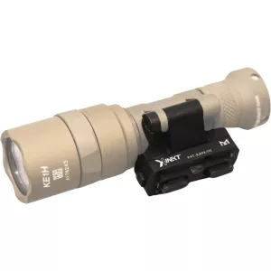 Kinetic Development Group Kinect QD Weapon Light Mount for Surefire Pro Light M-LOK Black