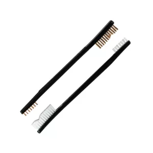 KleenBore Double End Nylon and Bronze Gun Cleaning Brush Set