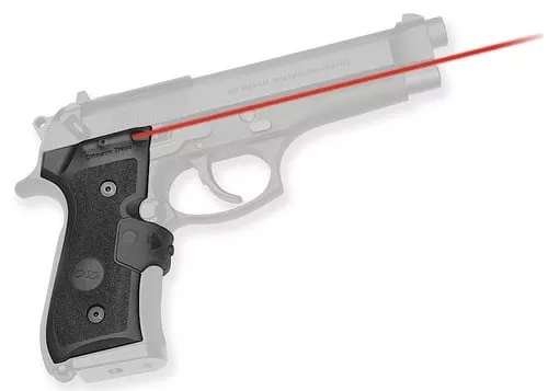 LASERGRIP BER 92 BLK MIL-STD |