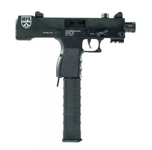 MPA DEFENDER 9MM 6" 30RD TB BLK